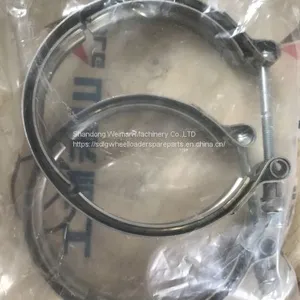 Genuine SDLG LG958L Wheel Loader Spare Parts 4110000081044 CLAMP V BAND C3415546 thumbnail-2