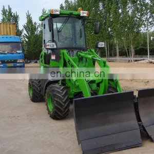 ZL10F 4x4WD Wheel Loader With V-snow Blade thumbnail-4