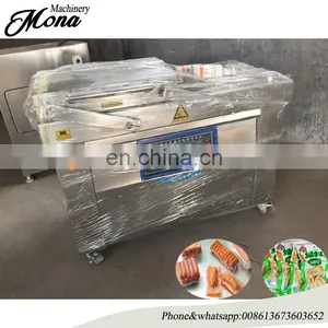 Rabbit Meat Packing Machine Double Chamber Vacuum Packaging Machine for Food thumbnail-1