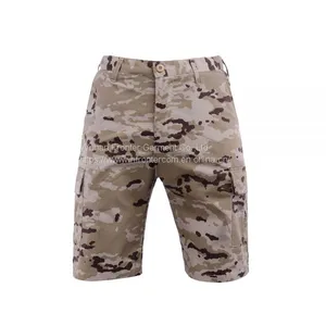 Camo Casual Cargo Short Pants in Stock Factory thumbnail-1