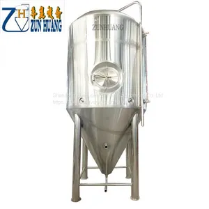 500L 800L 1000L Micro Brewery Beer Fermentation Tanks With Cooling Jacket Fermenters Beer Brewing Equipment thumbnail-1