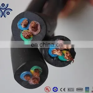 Hot Sell Flexible Copper Rubber Insulated Cable 3 Core H07rn-f thumbnail-2