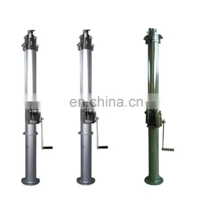 12m Winch Car tv Antenna Installation Tower thumbnail-4