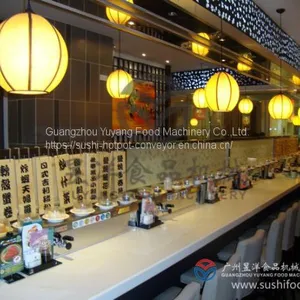 Magnetic Rotating Equipment Delivery System Equipment Sushi Conveyor for Sale thumbnail-2