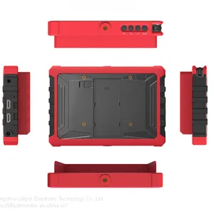 Lilliput Best 7 Inch IPS 4K HDMI On-camera Video Monitor With Red Rubber Case thumbnail-2