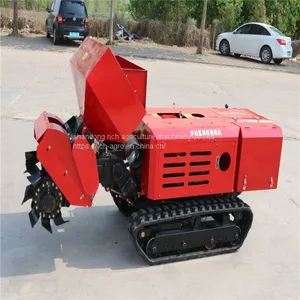 Orchard Rotary Tiller Remote Control Tractor With Engine Model thumbnail-3