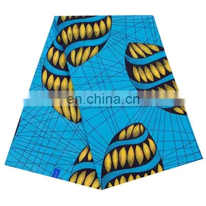 Bedding Fabric 100% Cotton African Wax Print Fabric for Home Textile thumbnail-5