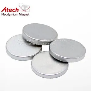 3/4 Inch x 1/8 Inch Circle Magents Industrial Magnets N42 Custom Round Magnet thumbnail-1