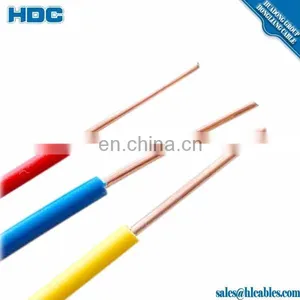 Earthing Cable THW Wire 8awg 10awg 12awg Black Blue Fine Copper 300V PVC Insulation Standard Dry/wet Use 75 Celsius thumbnail-3