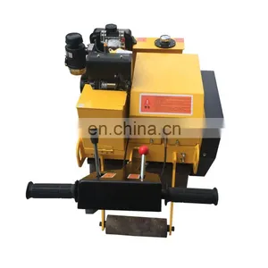 Mini Single Drum Vibratory Road Roller for Sale thumbnail-6