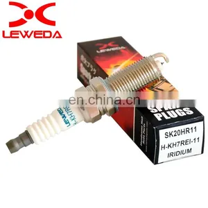 Leweda Brand Auto Parts Gas Engine Spark Plug SK20HR11 for Japanese Car thumbnail-1