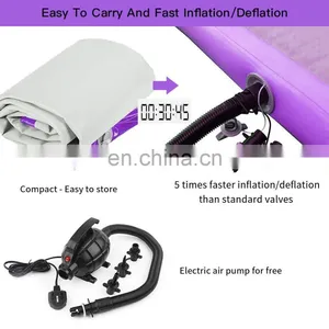 Wholesale Purple 4m x 4m Square Air Track Gym thumbnail-4