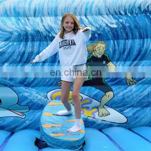 Palm Tree Themed Mechanical Inflatable Surf Simulator Game thumbnail-6
