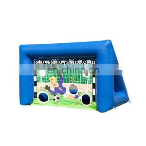 Just Fun Soccer Shootout Game Portable Inflatable Football Shooting Target Post Gate Inflatable Football Goal For Sale thumbnail-1