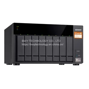 QNAP TS-832X-8G High-Performance 8-Bay 64-bit NAS Built-in 2 x 10GbE (SFP+) Network, Hardware Encryption, Quad Core 1.7GHz, 8GB RAM, 2 x 1GbE thumbnail-1