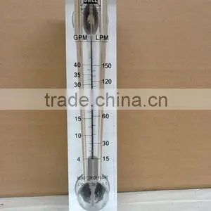 20GPM Water Flow Meter Acrylic Rotameter thumbnail-1