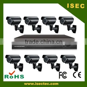 1080P Smart Phone 2MP CCTV AHD System Real Time Hybird DVR 8CH 1080P AHD Kits thumbnail-1