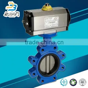 Pneumatic Wafer And Lug Type Butterfly Valves Dn200 thumbnail-1