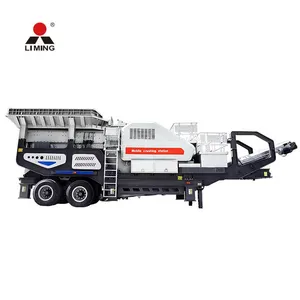 Customized Jaw Mobile Crusher Mobile Stone Jaw Crusher Price Mobile Wheel Jaw Crusher thumbnail-1