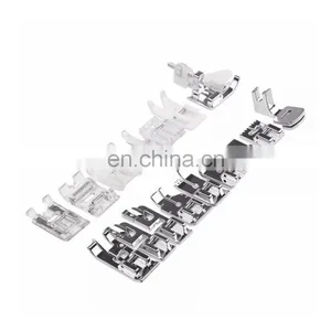 16Pcs Domestic Sewing Machine Accessories Presser Foot Sewing Machine Foot Feet Tube Nylon Foot Feet Kit Set Hem Spare Parts Box thumbnail-4