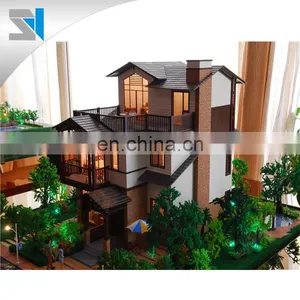 Model Product Model Miniature House ,handmade Architectural Villa Model thumbnail-1