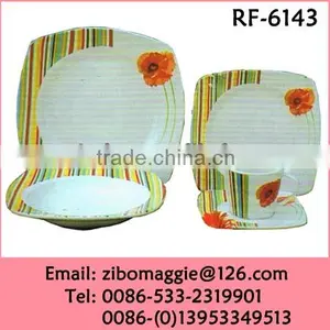 Disposable Custom Made Porcelain Promotion Mariene Dinnerware for Tableware thumbnail-1
