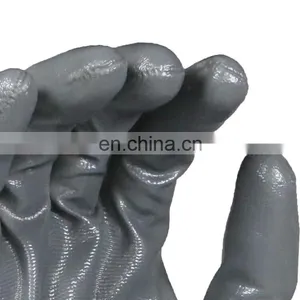 China Factory Colorful Customized Comfortable Industry Nitrile Coated Work Gloves With Logo thumbnail-4