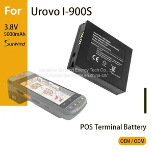 3.8V 5000mAh Li-ion Battery for Urovo I9000s HBL9000S Rechargeable Payment Terminal Battery thumbnail-2