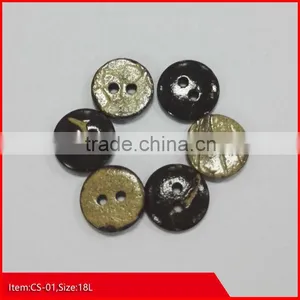 Waterproof Nature Coconut Button thumbnail-1