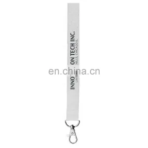 Wholesale Lanyard Printing Double Sided Pink Lanyards With Logo Custom thumbnail-4