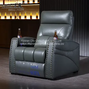 Hot Selling Foshan Factory Furniture Theater Home Cinema Power Recliner Cinema Sofa thumbnail-4