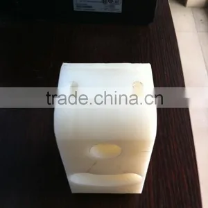 Precision Plastic Parts, Cnc Maching Precision Clear Plastic Support Block thumbnail-4