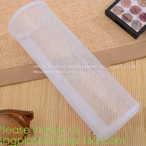Swimwear Clothing Packaging Zipper Bag Pouch Cosmetic Makeup Zip Lock Slider Bags Manufacturer Cosmetic Bag Transparent thumbnail-4