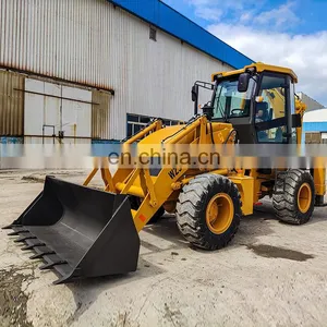 Mini Tractor Backhoe Wheel Loader New Backhoe Excavator Loader Price for Sale thumbnail-2