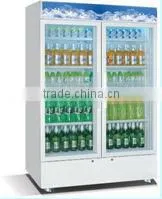 High Quality Two Doors Glass Door Display Fridge With CE/UL/ETL/GS thumbnail-1