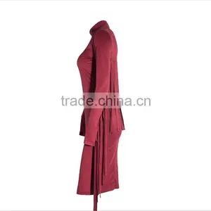 Woman Fashion Dress Personality Tassel Bandage Dress Long Sleeve Evening Dress thumbnail-3