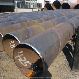 High Quality Cheap Straight Seam Pipe LASW Weld Steel Pipe Round Seamless Tube thumbnail-1