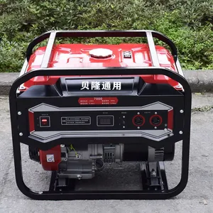 5kW 220V Single Phase Open Gasoline Generator thumbnail-2