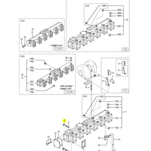 37532-00800 Bolt Suit For Mitsubishi S6R thumbnail-2