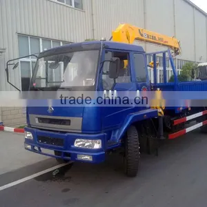 14t Truck Mounted Telescoping Boom CraneSQ14SK4Q thumbnail-1