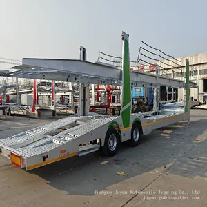 Export Semi-trailer Russian Certification OTTC Official Certification Galvanized Semi-trailer thumbnail-3