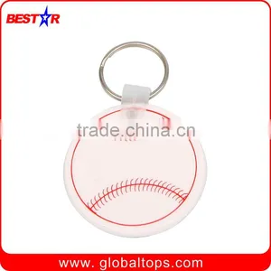 Best Selling High Quality Promotional Plastic Key Tag in Ball Shape thumbnail-1