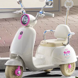 New No.9 Children's Electric Motorcycle, Suitable for Boys and Girls Aged Anti Rollover Children's Electric Scooter（Wechat:13510231336） thumbnail-2