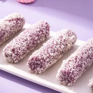 Natural Purple Aura Taro Dessert - Pure Taro Paste No Preservatives No Coloring Soft Yummy Snack thumbnail-1