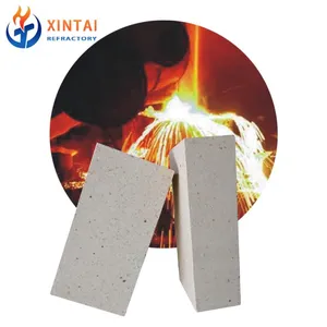 Wholesale 230 mm Size of Refractory High Alumina Fire Resistant Brick Used for Kilns thumbnail-1