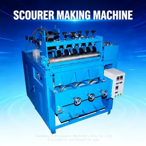 Industrial Steel Wool Ball Manufacturing Machine Stainless Steel Scourer Machine With High Output thumbnail-1