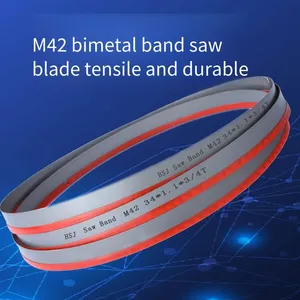 Band Saw Blades for Metal Cutting Sawing Machines 4650*34, for Cutting Steel Bars, High - Speed Steel Saw Bands, Sharp, Durable and Tensile - Resistant thumbnail-2