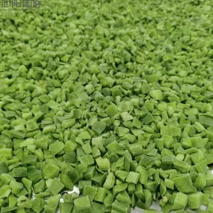 IQF Diced Bell Green Peppers,IQF Green Bell Pepper Dices,IQF Green Pepper Cubes,IQF Green Peppers,Frozen Diced Green Peppers thumbnail-1