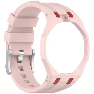 Waterproof Silicone Watch Band Comfortable Replacement Wrist Strap thumbnail-3
