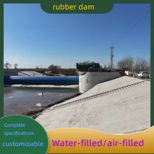High Sealing Composite Rubber Dam Zero Leakage Flexible Inflatable River Weir thumbnail-2